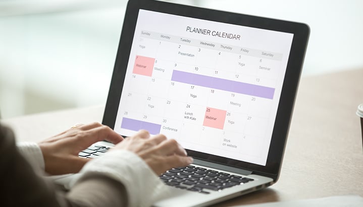 Un'agenda digitale per organizzare gli appuntamenti